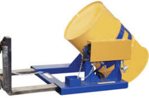 Drum emptying system - DCR series - Vestil Manufacturing - for forklift trucks