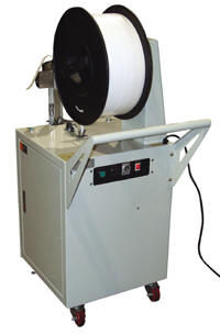 Semi-automatic strapping machine - DBA-130 - Vestil Manufacturing - pallet / vertical