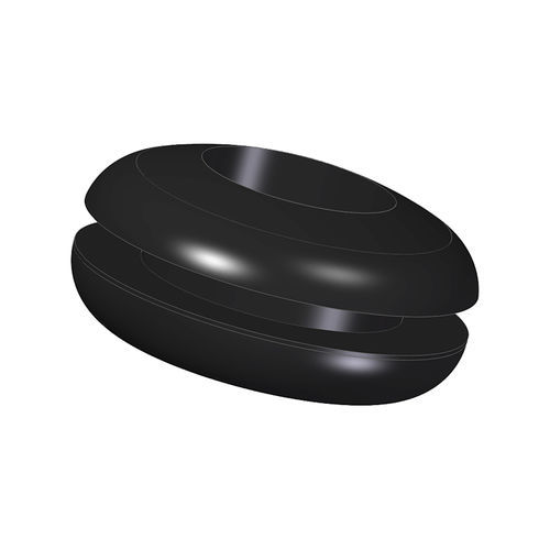 EPDM cable grommet - 1009 - A. Vogt GmbH & Co.KG - silicone rubber / pass-through