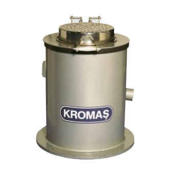 Hot air dryer - 50 l | SK 50 K, SK 50 Y - KROMAS - centrifugal / continuous / for the chemical industry