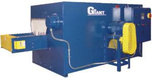 Hot air dryer - GIANT FINISHING - continuous / cabinet