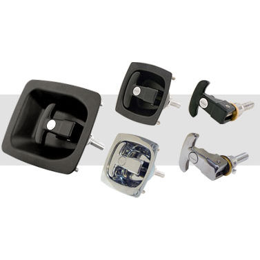 Compression latch - N2 - Southco Asia Ltd - key lock / stainless steel / T-Handle
