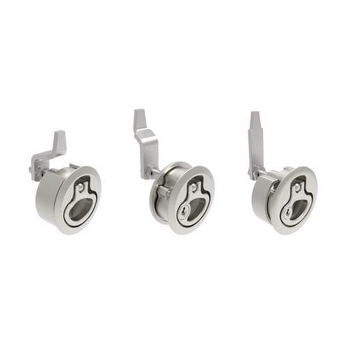 Plastic quarter-turn fastener - M1 series - Southco Asia Ltd - stainless steel / for enclosures / for panels