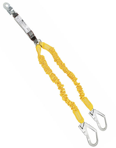 Rope fall arrest lanyard - 51 - Productos Climax - shock absorbing / double