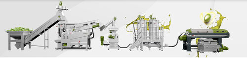 Olive oil production line - OLEAPHENOL - HAUS CENTRIFUGE TECHNOLOGIES - with drying / modular / automatic