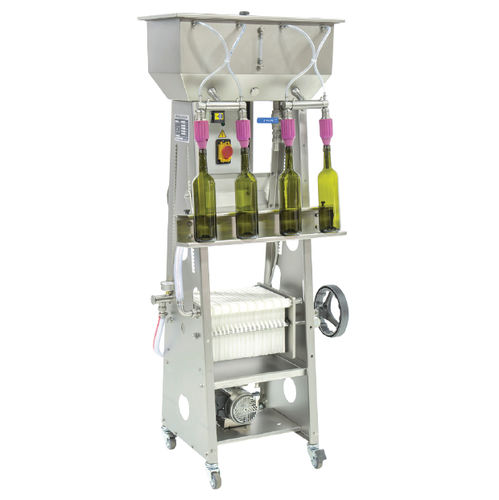 Semi-automatic filling machine - FILTRARIEMPI - Mori-Tem - for glass bottles / for wine / multi-head