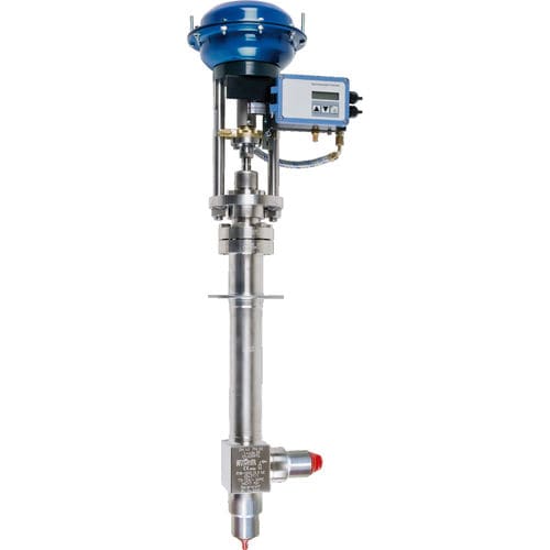 Cryogenic valve - 1600 UNIVERS - STÖHR ARMATUREN GmbH & Co KG - globe / manual / electropneumatic