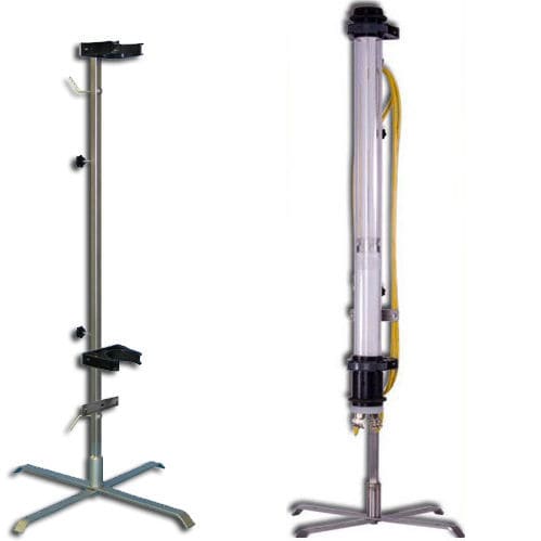 LED stand - STA-EX - KIRA Leuchten GmbH - stainless steel / adjustable