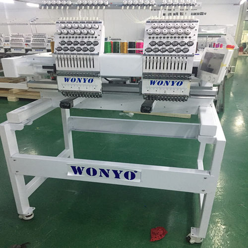 2 head embroidery machine - Wonyo  - 12 needles / computerized / for caps