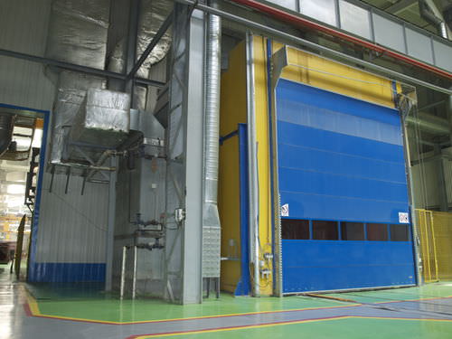 enclosed paint booth - Techvagonmash