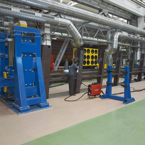 Electromechanical welding positioner - HWR series - Techvagonmash - rotary / 2-axis