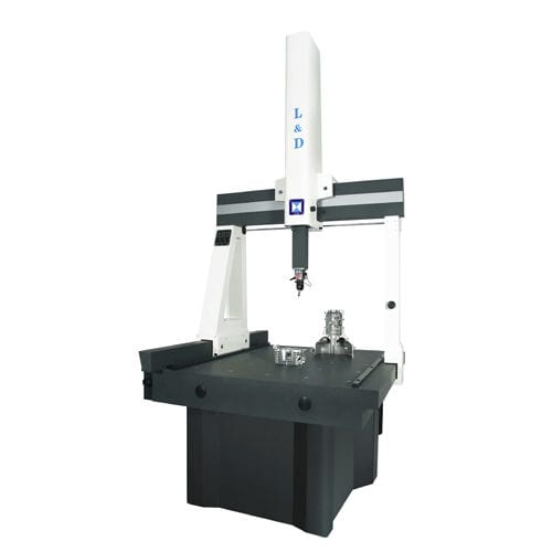 Manually-controlled coordinate measuring machine - CMM-554M - Leader Precision Instrument Co. Ltd - bridge / for gears / for the aeronautical industry