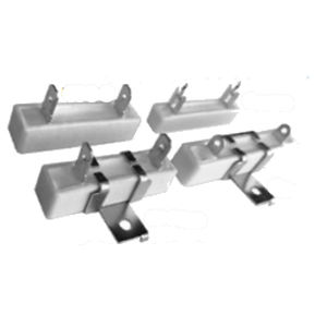 Wire-wound resistor - PWLL / PWH series - RCD Components - power / with mounting bracket