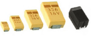 Tantalum capacitor - TS / TSE series - RCD Components - SMD / chip