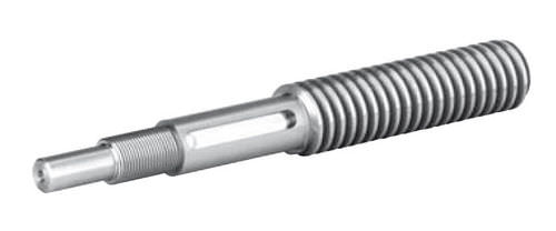 Round-thread lead screw - WMH Srl - stainless steel / ground