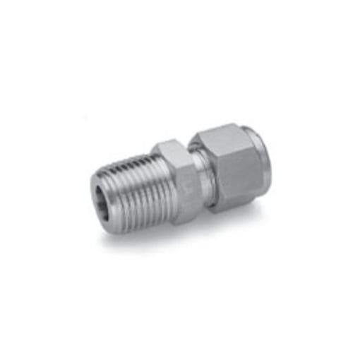 Hydraulic fitting - 768HLM1/4X3/8 - HAM-LET - threaded / brass / stainless steel
