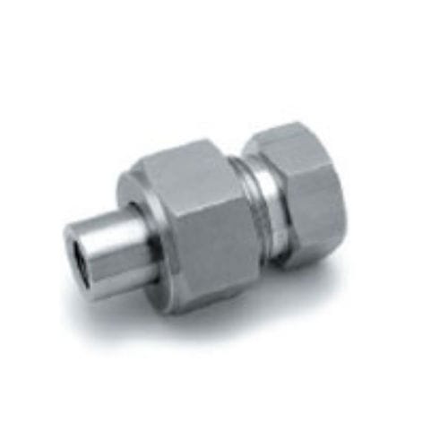 Hydraulic fitting - 104HSS1/8 - HAM-LET - threaded / PTFE / brass