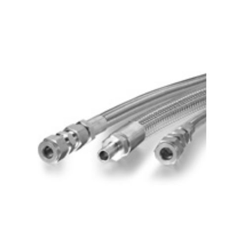 Gas hose - SHF series - HAM-LET - stainless steel / cleaning / for vacuum