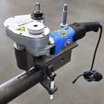 hydraulic groove-cutting machine