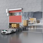 vertical sliding door