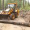 的挖掘装载机
