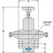 Gas pressure regulator - R160 series - AirCom Pneumatic - membrane ...
