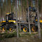 rubber-tired forestry harvester