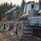 rubber-tired forestry harvester