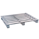 aluminum pallet / for pharmaceutical applications / stacking / for heavy loads