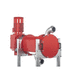 wastewater treatment screw press / for sludge dewatering