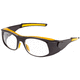 UV safety glasses / polycarbonate / with anti-scratch coating / with side shields