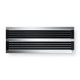 aluminum ventilation grill / rectangular