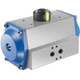 double-acting actuator / rotary / pneumatic