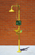 floor-standing safety shower / plastic / with eyewash station / automatic