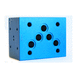 multi-channel manifold / anodized aluminum / for pressure measurement devices