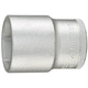 knurled insert / steel / chrome