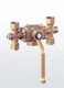 ball valve / manual / diverter / for gas