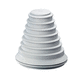 rubber cable grommet / wire / silicone-free / flexible membrane