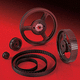 timing belt / aluminum / cast iron / other materials