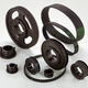 timing belt / nylon / polyurethane / shagreen