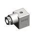 electrical power supply connector / DIN / square / right-angle