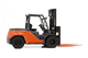 LPG forklift / ride-on / handling / outdoor