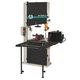 band sawing machine / wood / automatic / vertical