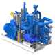 liquid ring pump vacuum system / for the chemical industry / industrial / multi-stage