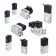 normally closed solenoid valve / normally open / for compressed air / for gas