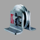 cable pulley / vertical