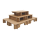 cardboard pallet / Euro / transport / storage