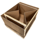 cardboard pallet box / wood / transport / handling