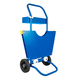 steel strap decoiler / manual / mobile / portable