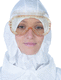 ballistic protective goggles / polycarbonate / PVC / anti-fog coating